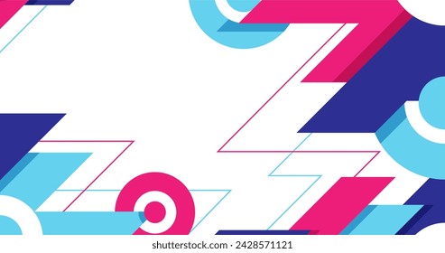 Flat design abstract background vector design in eps 10