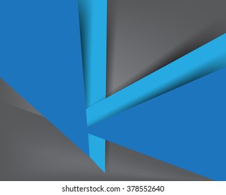 Flat Design: Abstract blue and gray color background for web, magazine, template design  