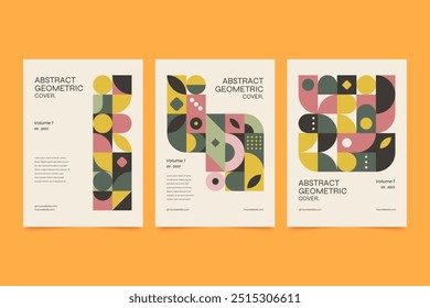 Design plano abstrato capa modelo vetor design em eps 10