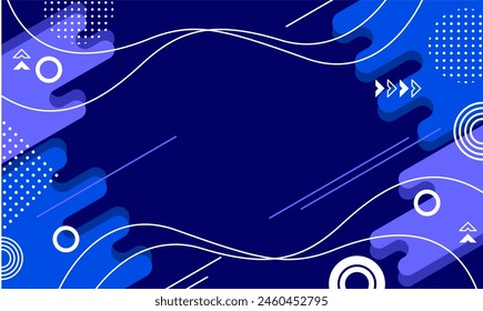 diseño plano de fondo geométrico abstracto