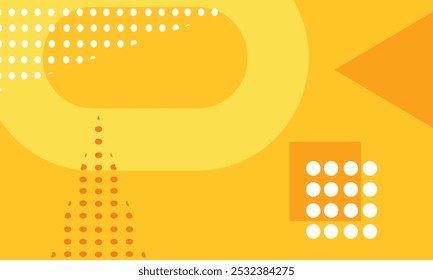 Flat design of abstract geometric background.