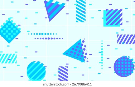 desenho plano de fundo geométrico abstrato