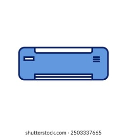 flat design AC vector icon