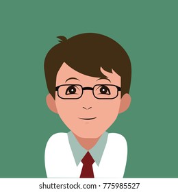 flat design avatar app icons user face people man woman vector