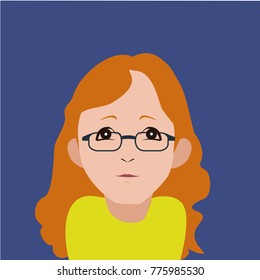 flat design avatar app icons user face people man woman vector