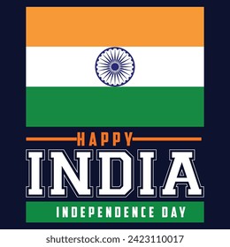 flat design background Happy India Independence Day Wishes