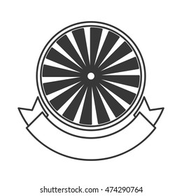 flat design badge stamp seal icon vector illustration