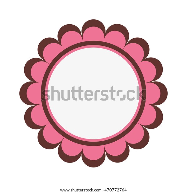 flat design badge sticker or emblem icon
vector illustration