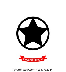 flat design best vector of star icon 