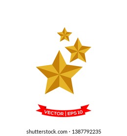 flat design best vector of star icon 