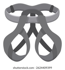 Design plano de ícone binóculo, isolado em branco, adequado para temas de exploração e navegação