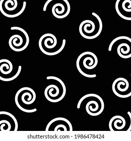 flat design black and white abstract dream background vector illustration