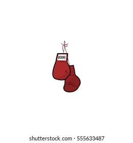 Flat Design Boxing Glove