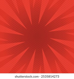 Flat design bright comics wallpaper design.