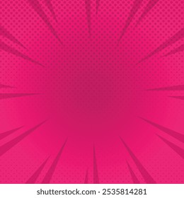 Flat design bright comics wallpaper design.