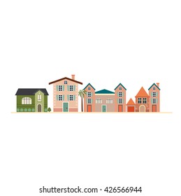 Flat design of buildings