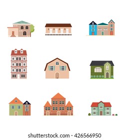 Flat design of buildings