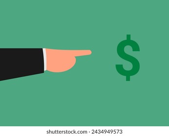 flat design business vector illustration