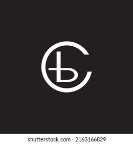 Flaches Design C B Logo Vorlage Free Vector