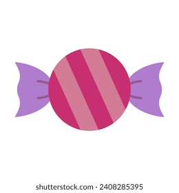 Flat design candy icon. Vector.