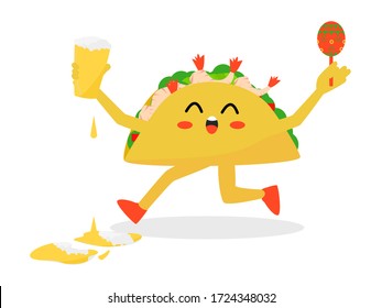 dancing taco clipart transparent