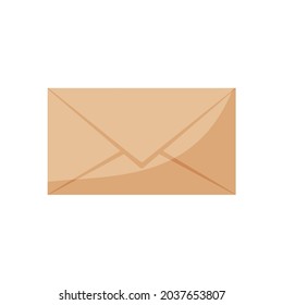 Flaches Design Cartoon-Umschlag Illustration. Element posten.