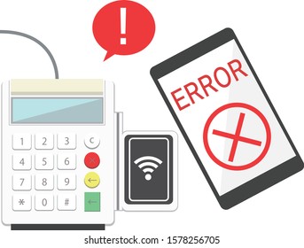 Flat design for cashless payment