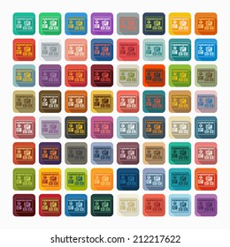 Flat design: chart