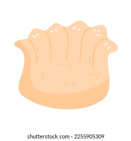 flat design chinese food illustration