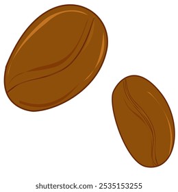 Icono de té de café de diseño plano con sombra lateral