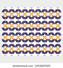 Flat design colorful geometric pattern