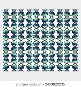 Flat design colorful geometric pattern