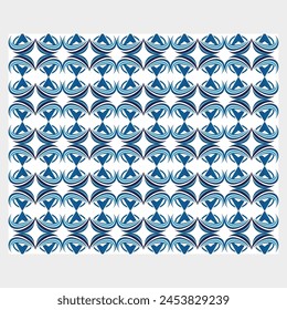 Flat design colorful geometric pattern