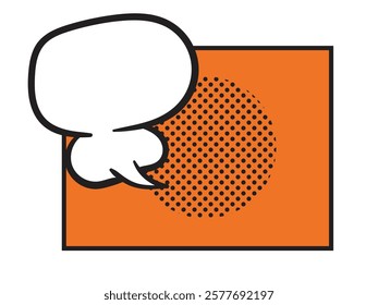 flat design comic style background pop art