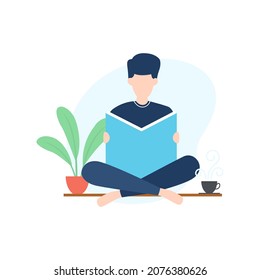 Concepto de diseño plano sobre la educación