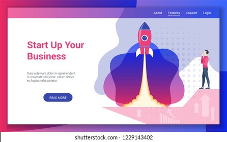 3,025 Mock up landing page Stock Illustrations, Images & Vectors ...