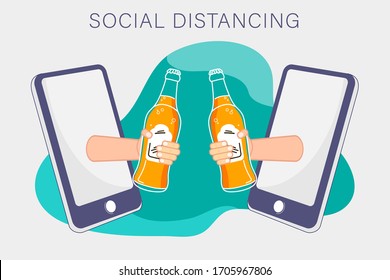 Flat design concept of online education, training and courses, learning, video tutorials. Vector illustration for website banner, marketing material, presentation template, online advertising