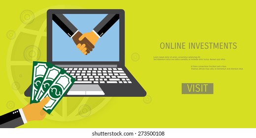 Flat design concepts for business, finance, strategic management, investment and idea. Concepts for web banners and promotional materials.