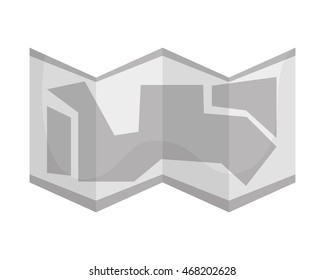 flat design construction blueprint icon vector illustration