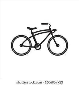 flat design cycle logo or icon
