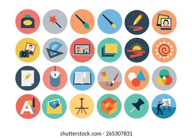 Flat Design and Development Vector Icons - Vol 4