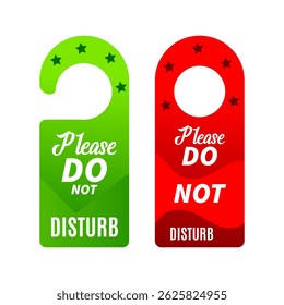 Flat design do not disturb