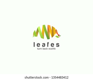 Flat design Eco illustration concept template - Vector