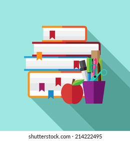 flat design for education