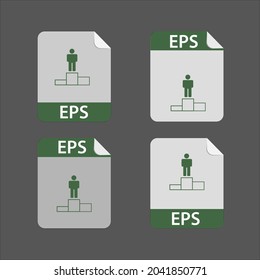 Flat design with EPS files download document,icon,symbol set, vector design element illustration.EPS10