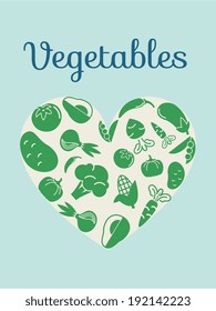 Flat Design Food Infographic Elements. Vector Graphics EPS 10.