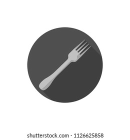 Flat design Fork