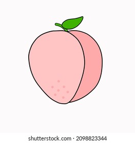 Flaches Design von Obst und Gemüse 