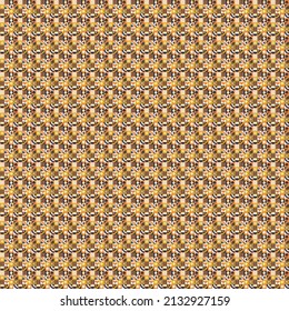 Flat design geometric pattern design