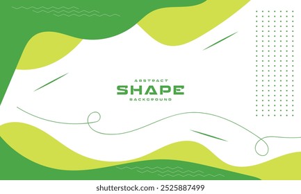 Flat design geometric shapes background
